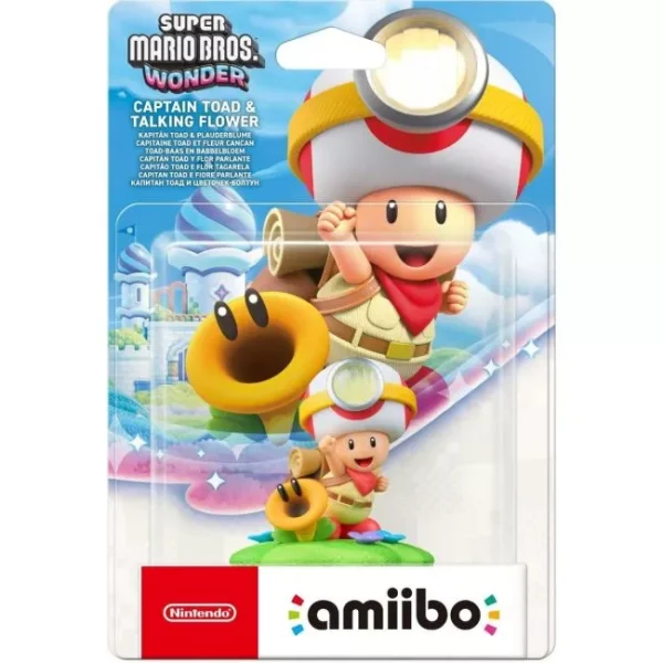 Amiibo Captain Toad & Talking Flower Super Mario Bros. Wonder