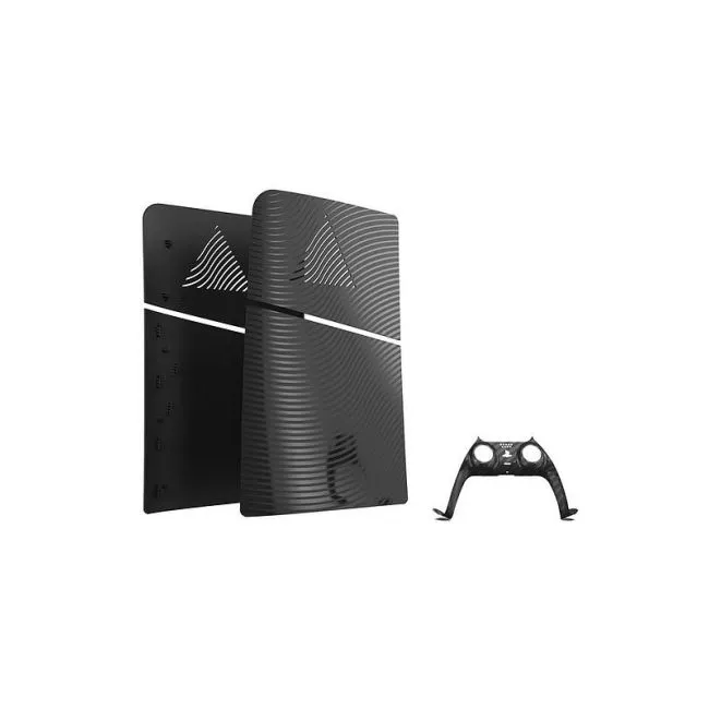 Maxx Tech PS5 Slim Faceplate Kit – Black - Image 2